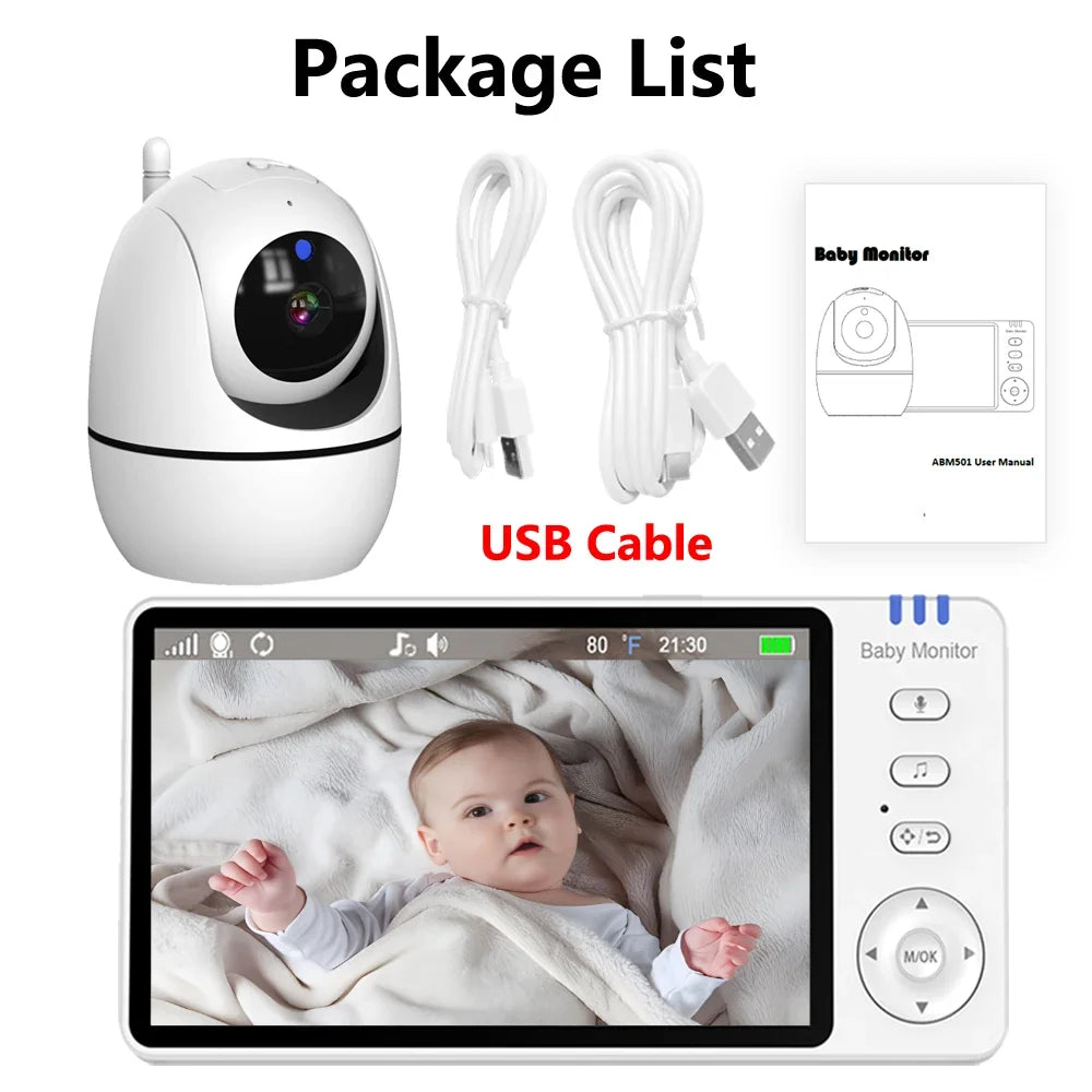SafeView™ 5" Smart Baby Monitor