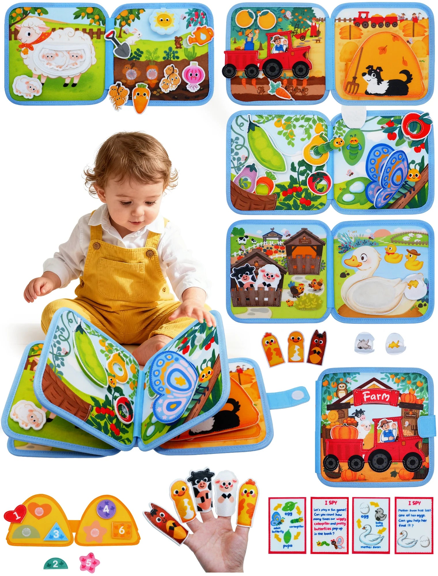 Farm Adventure Busy Book